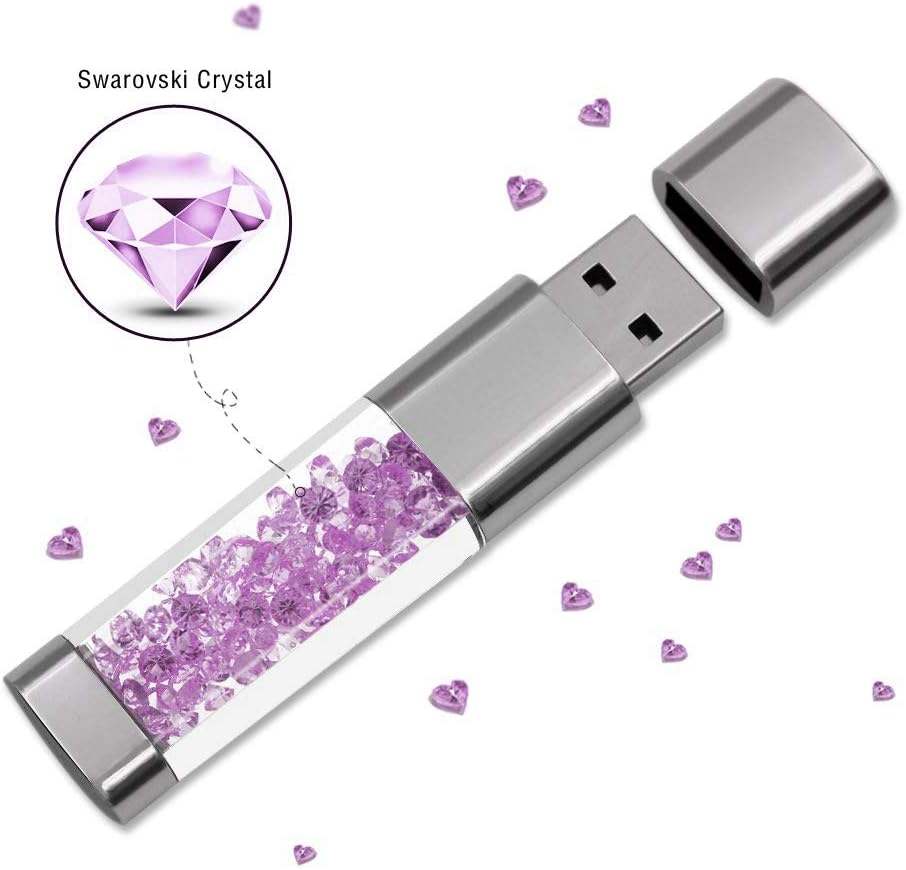 Running Horses Unique Silver Pendrives