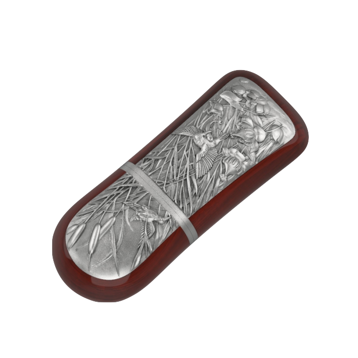 Unique silver pendrives hummingbird 2