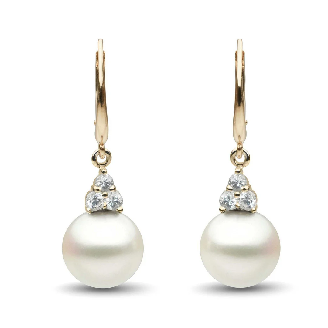 Ring & Earrings Aquamarine Buttons